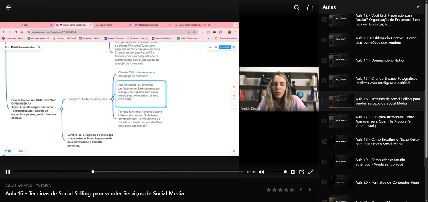Mentoria ao vivo SMAM