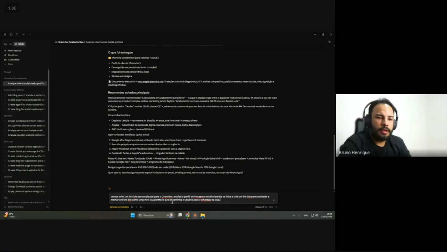 Mentoria ao vivo SMAM