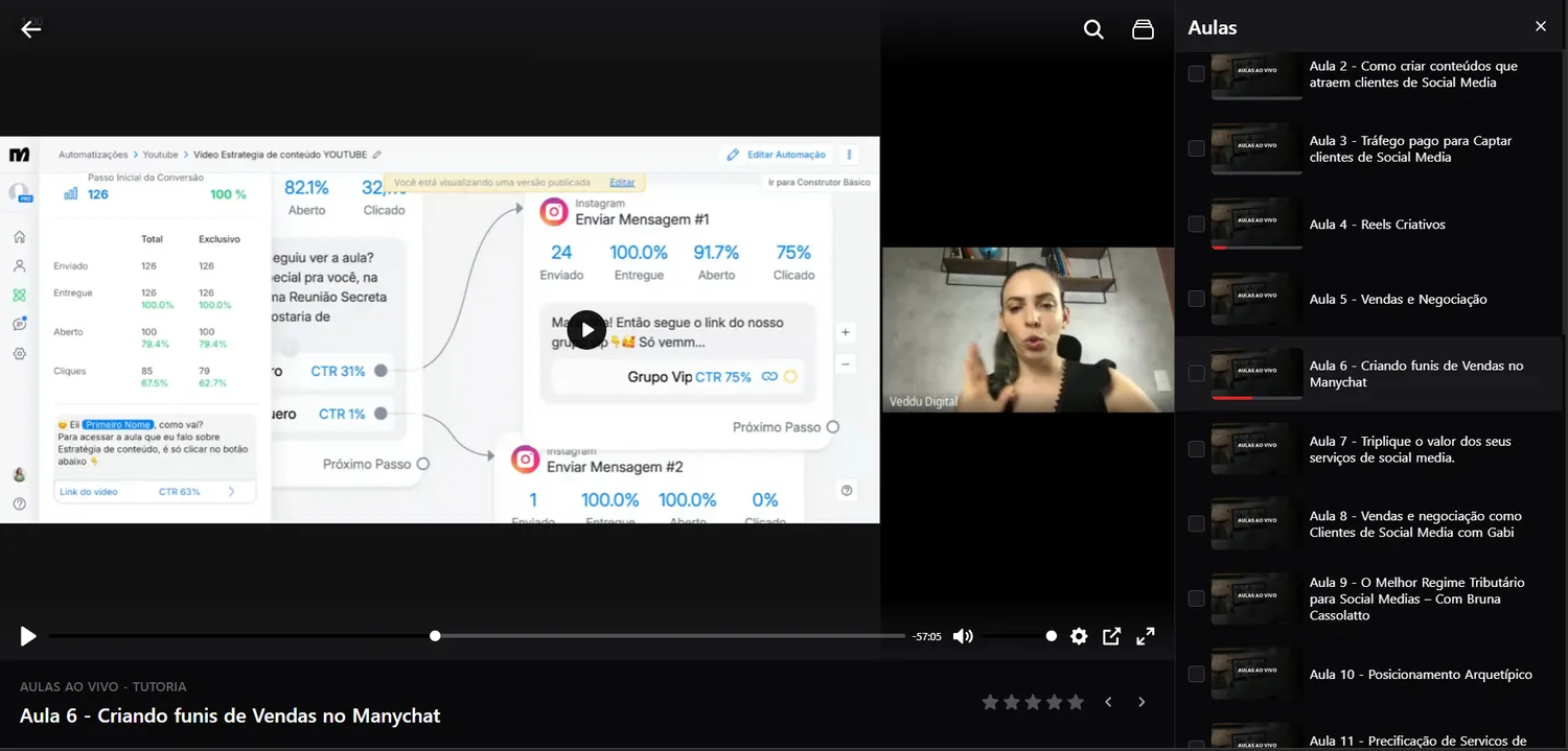 Mentoria ao vivo SMAM